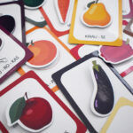 Lavinamasis žaidimas, daržovės ir vaisiai