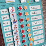 Lavinamasis plakatas "Mano dienos rutina" Berniukas