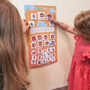 Edukacinis lavinamasis Emocijų valdymo plakatas